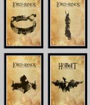 Lord of the Rings and Hobbit Poster