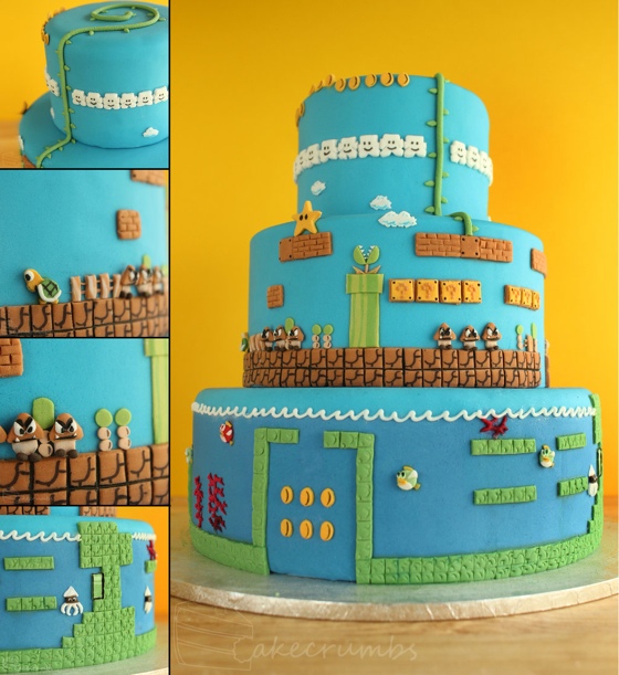 Super Mario Cake