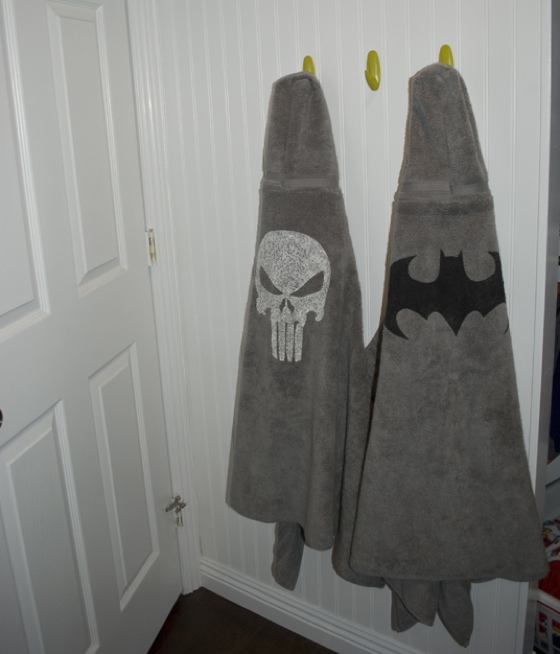 Superhero Bath Towels