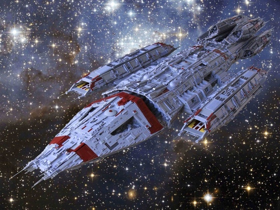 Battlestar Lego Ship