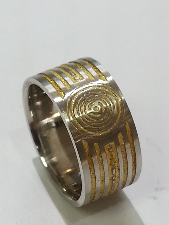 C3P0 Wedding Ring by Paul Bierker Nerd Crafting